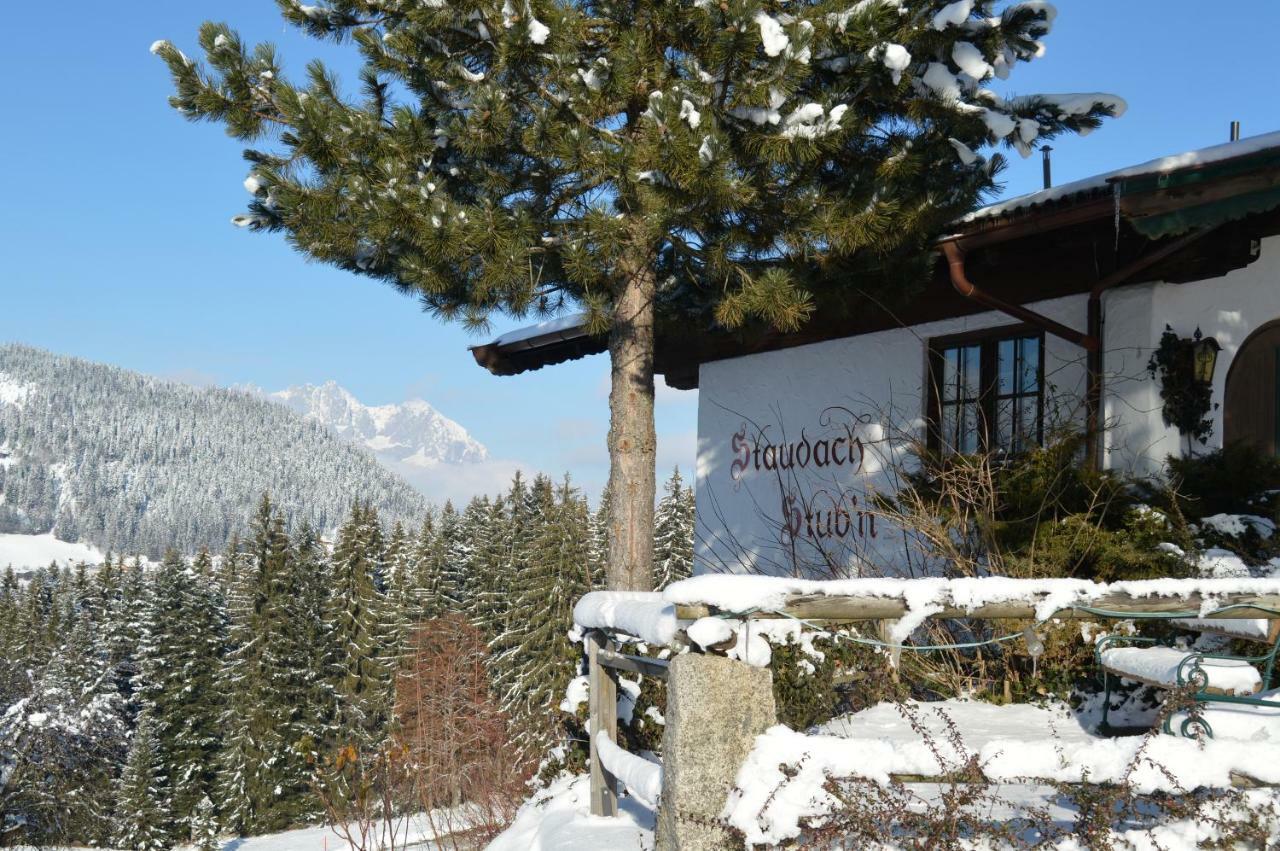 Berggasthof Staudachstub'N Kirchberg in Tirol Zewnętrze zdjęcie